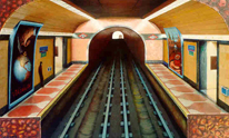 Estacin de metro  "La Elipa"